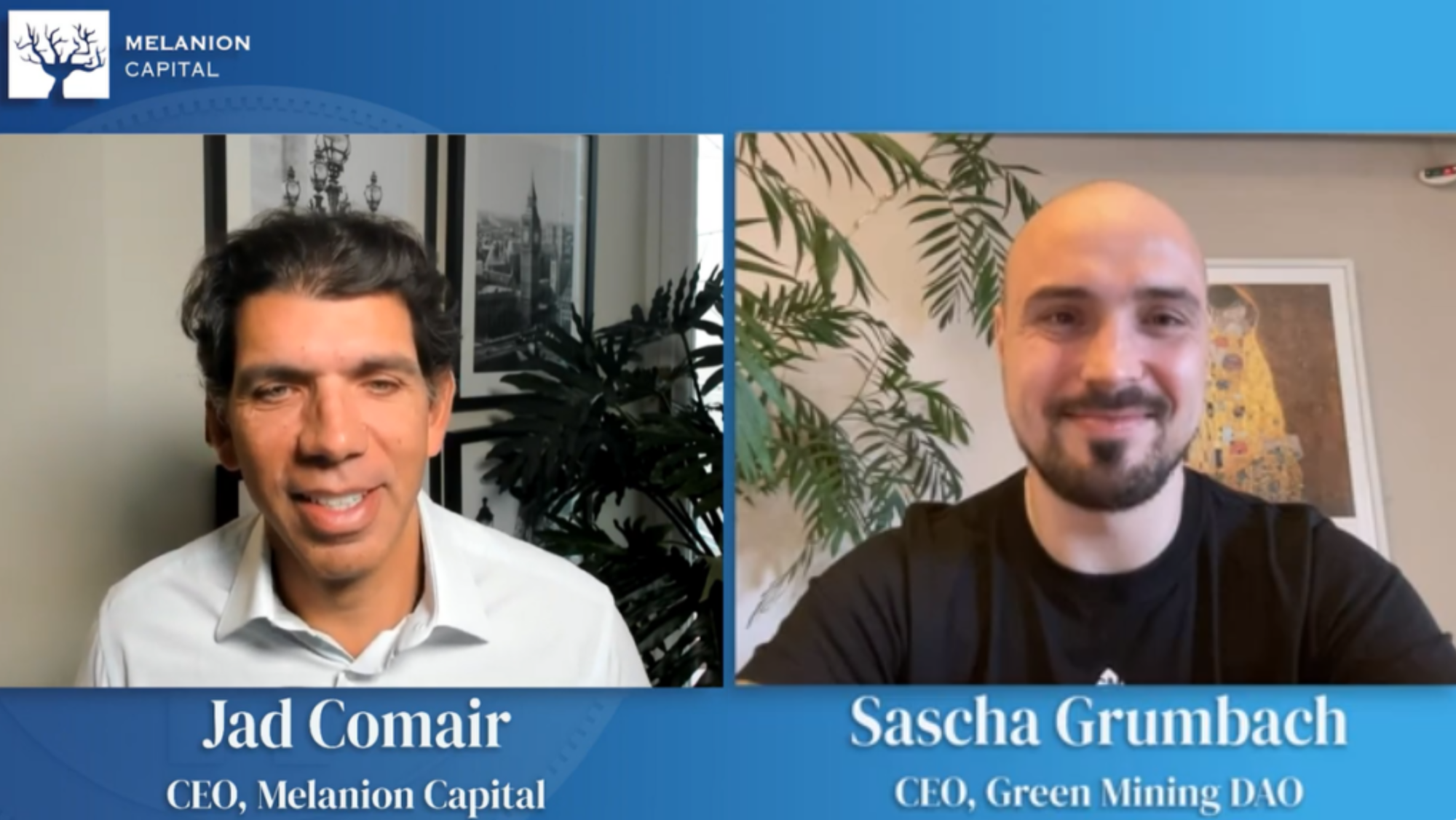Green Mining DAO and Melanion Capital