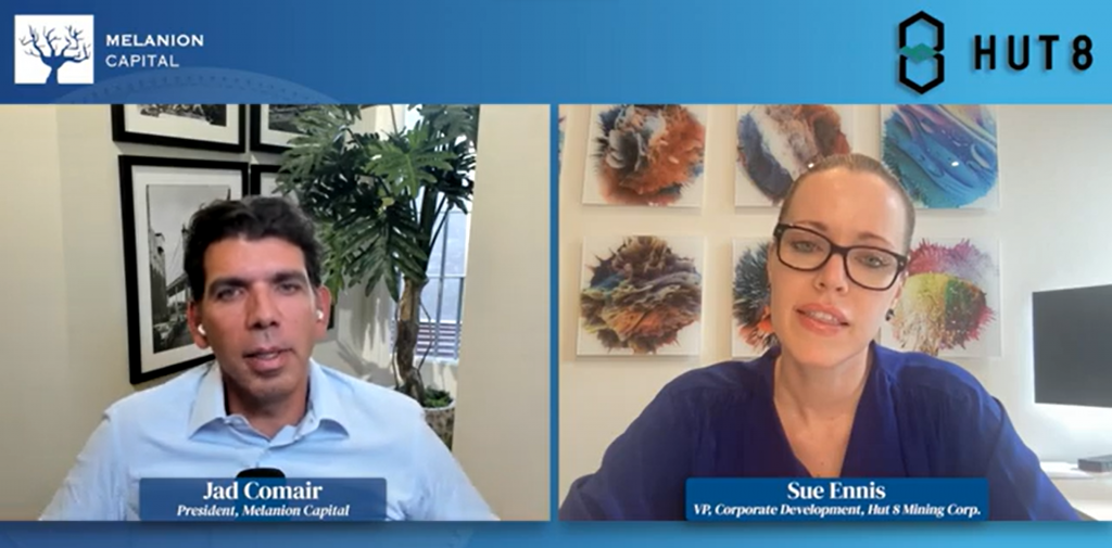 Bitcoin mining as discussed by Sue Ennis and Jad Comair